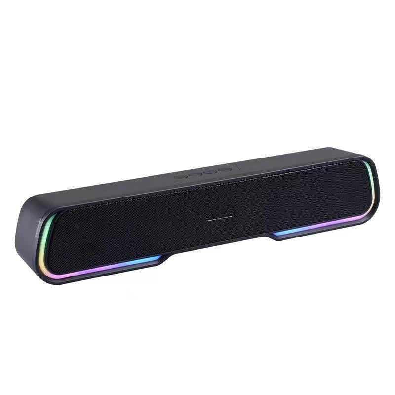 Surround Sound Bar 4 Speaker System Wireless BT Subwoofer TV Home Theater